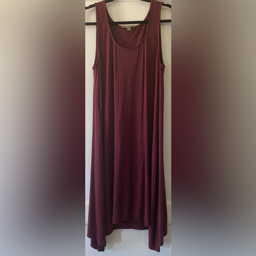 Tommy Bahama‎ Maroon Shift Flowy Dress